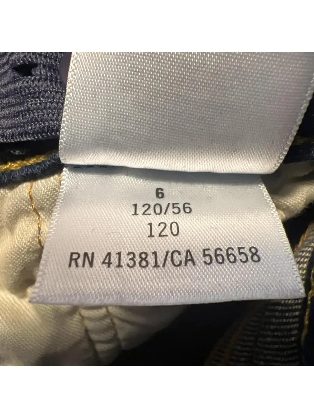 Polo Ralph Lauren Boys' Straight Fit Denim Jeans Size 6